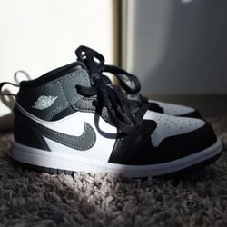 Nike Air Jordan 1 Mid Alt TD Shadow Grey Black White 10C DQ8425-002