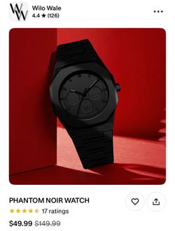 Phantom Noir Watch