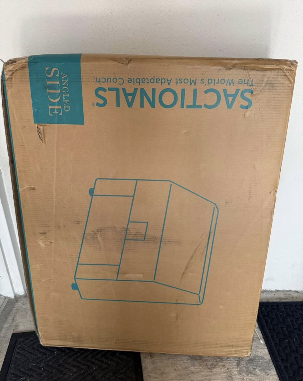 Lovesac Angled Side , Brand New 