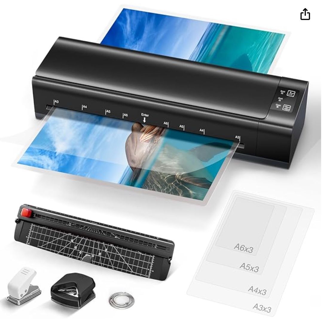 Portable laminator. Brand New, Still In All Packaging.