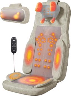 Rainwolf Shiatsu Neck & Back Massager w/Heat
