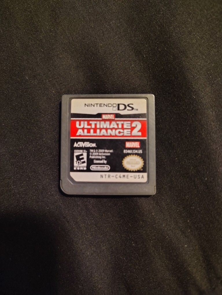 Marvel: Ultimate Alliance (Nintendo DS, 2009), Authentic, Game Cartridge Only