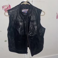 Leather Jacket & Vest