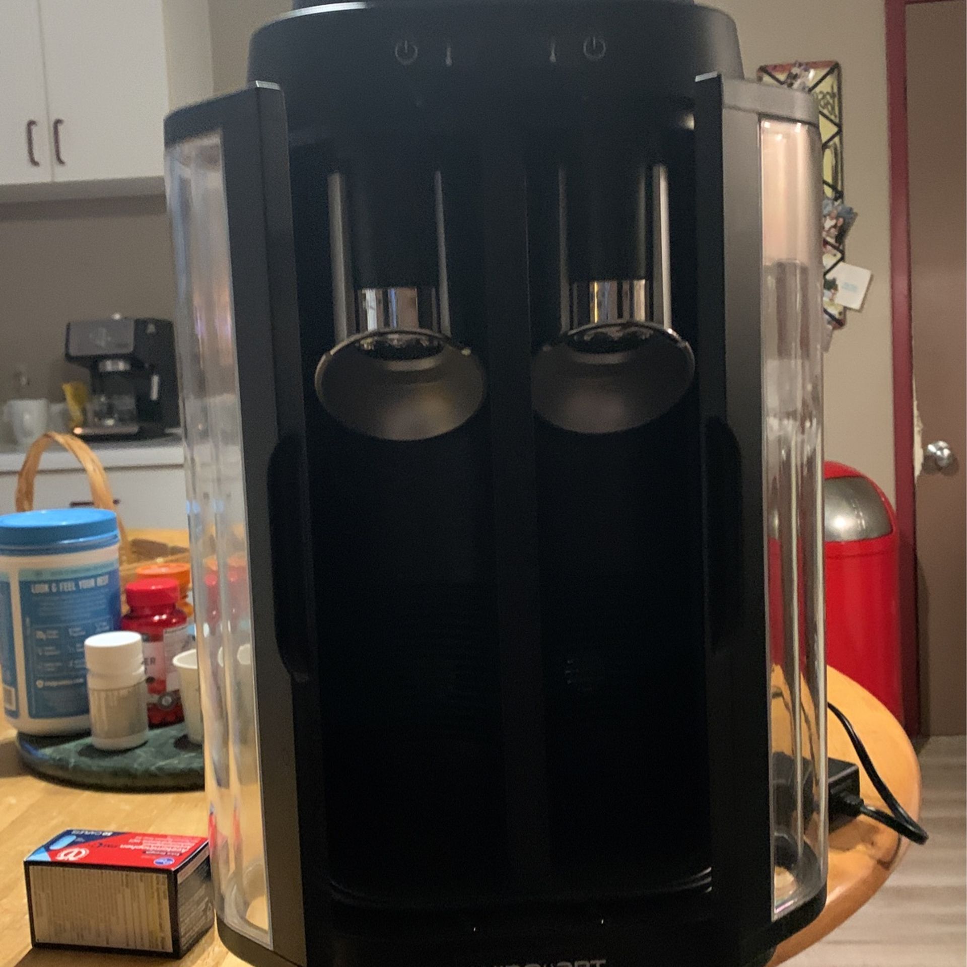Wineart Eurocave Black And Silver Model #MTP72daul-1260A