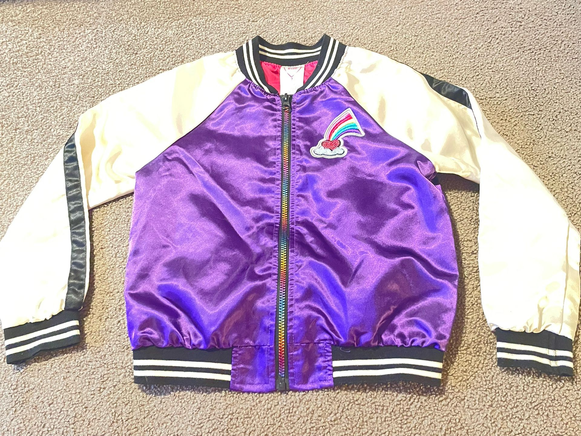 Girls bomber jacket Size (7)