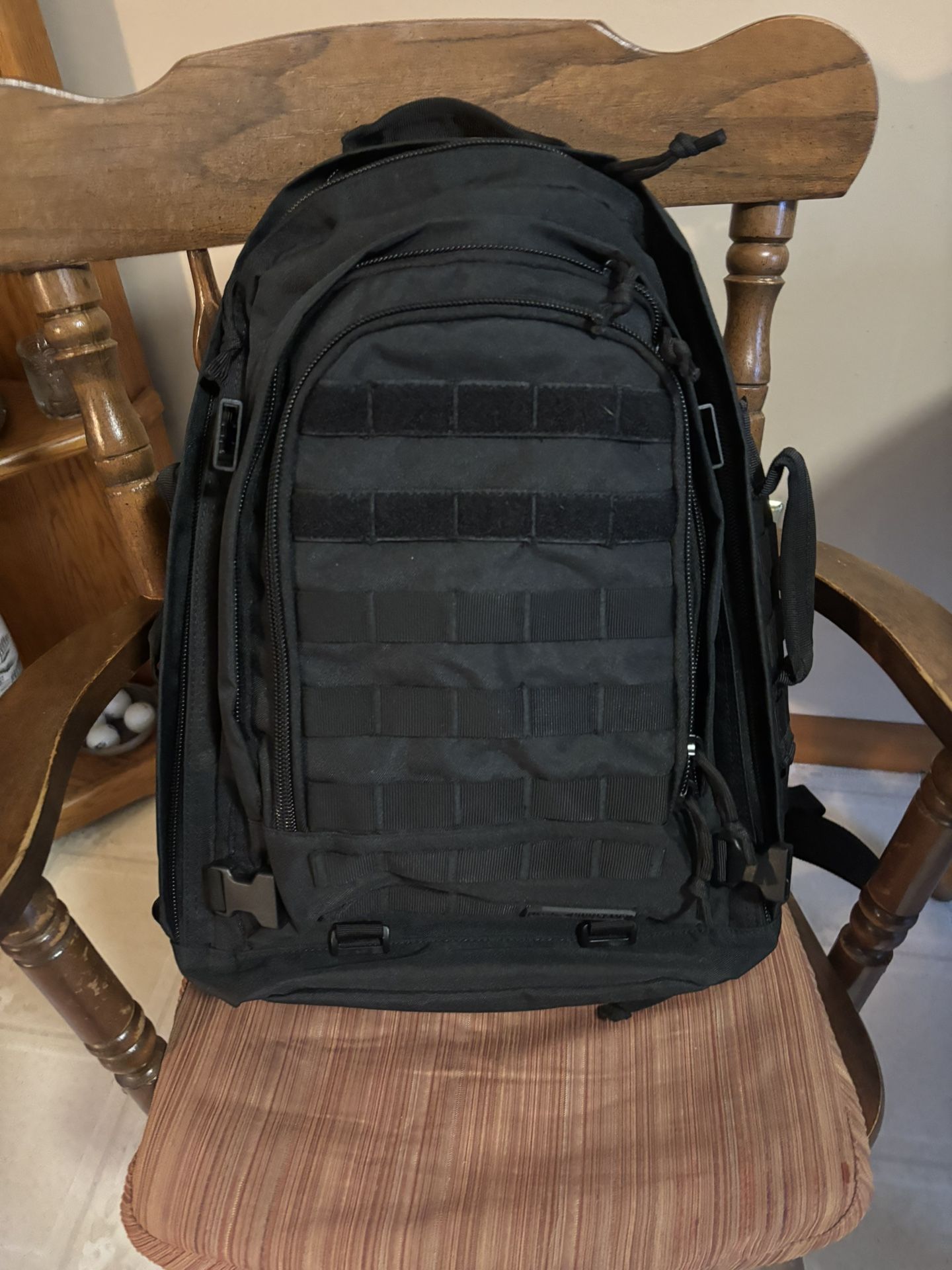 Highland Tactical Back Pack (Black) Never Used