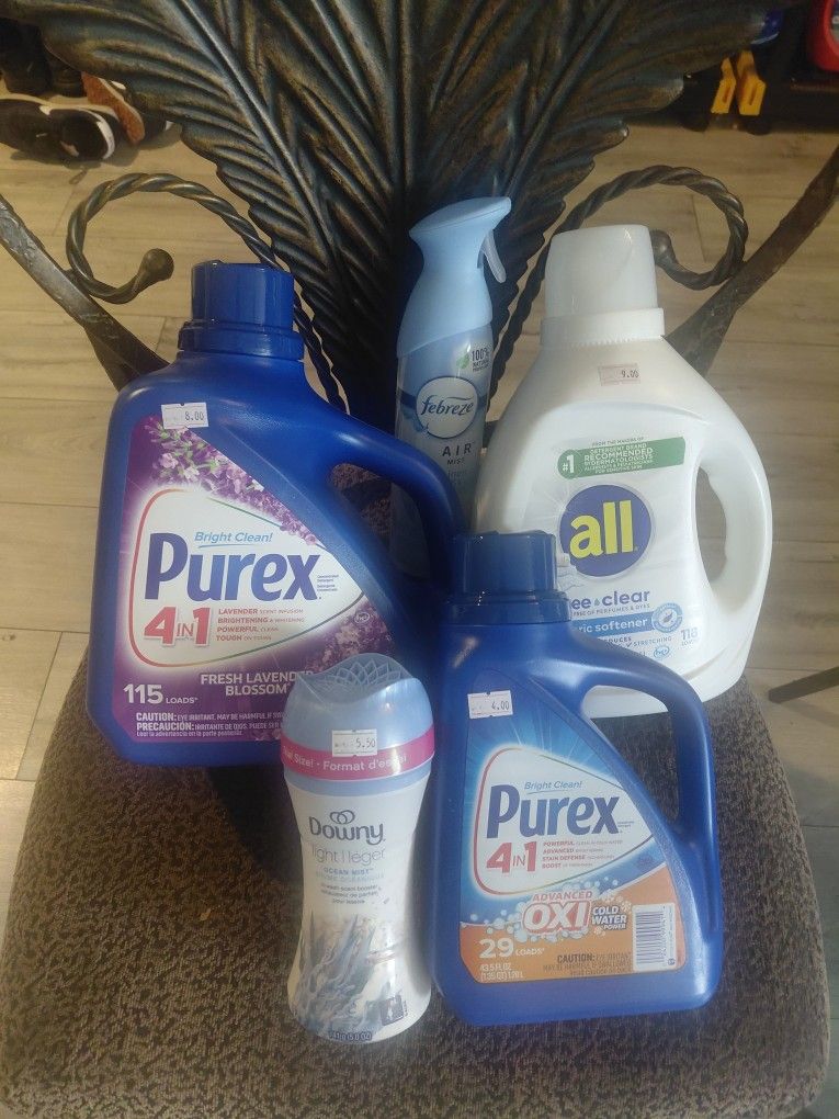 Bundle, laundry detergent.