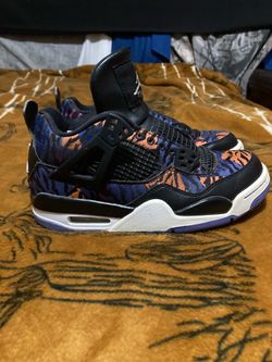 Nike Air Jordan Retro Black/White-Rush Violet Size 4y
