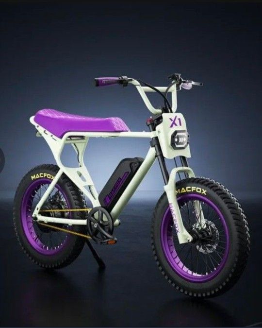 MACFOX X1S Brand New Fat Tires E-bike With Warranty !
