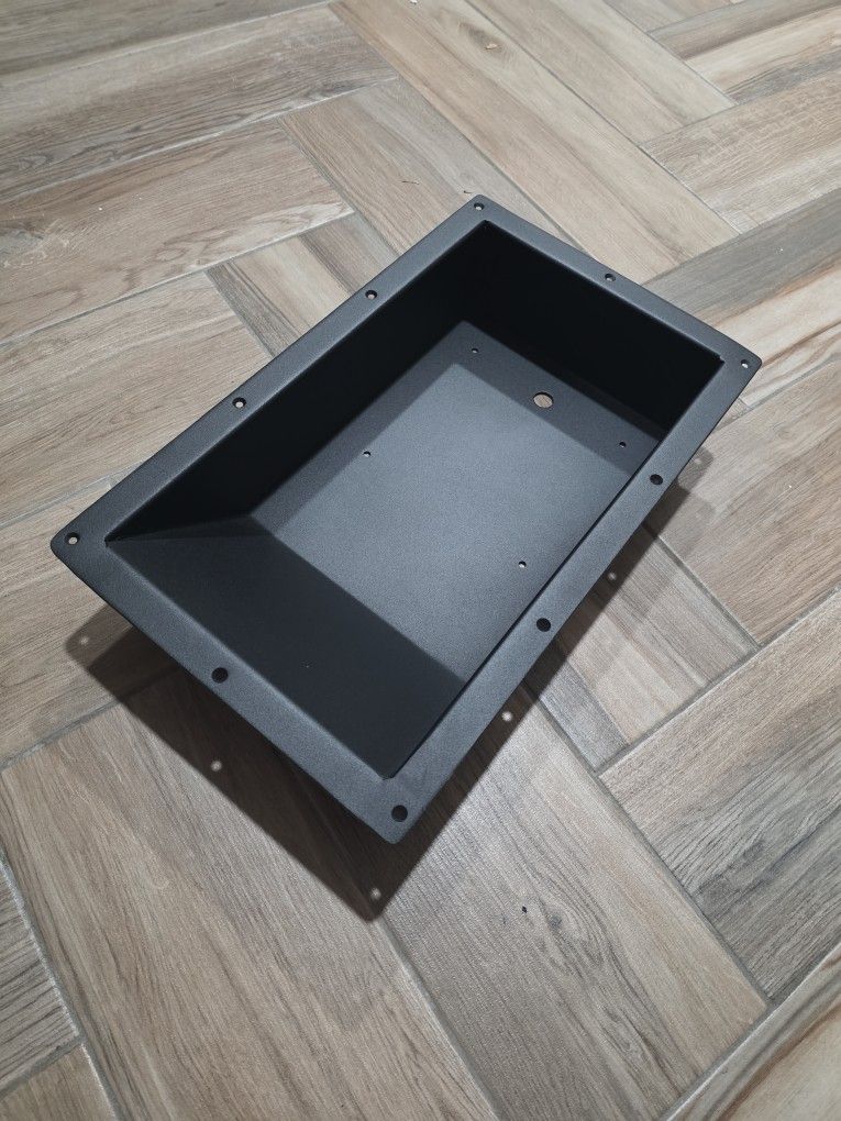 Recessed Easy Boat Trolling Motor Pan, Powder Coated Aluminum Foot Pedal Control Tray - Fishing