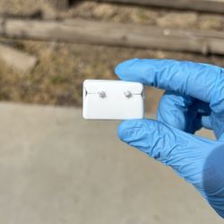 Moissanite Stud Earrings 🪩