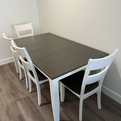 Dining Set (Table + Chairs + Bench)