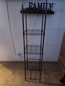 Metal shelf