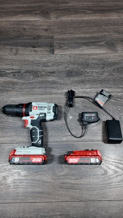Porter Cable 20V Cordless Drill with Batteries and Charger