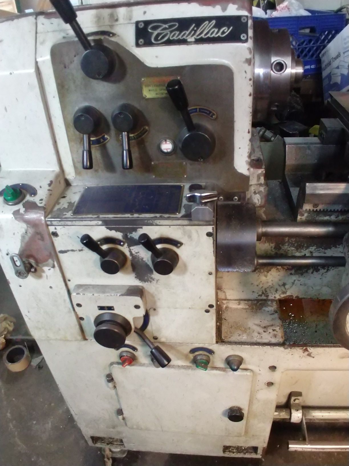 Cadillac Model 1422G Lathe
