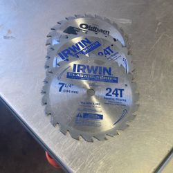 3 Saw Blades