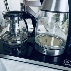 1, .7 L and 1.2 L Hot Tea Maker Glass 7 lbs