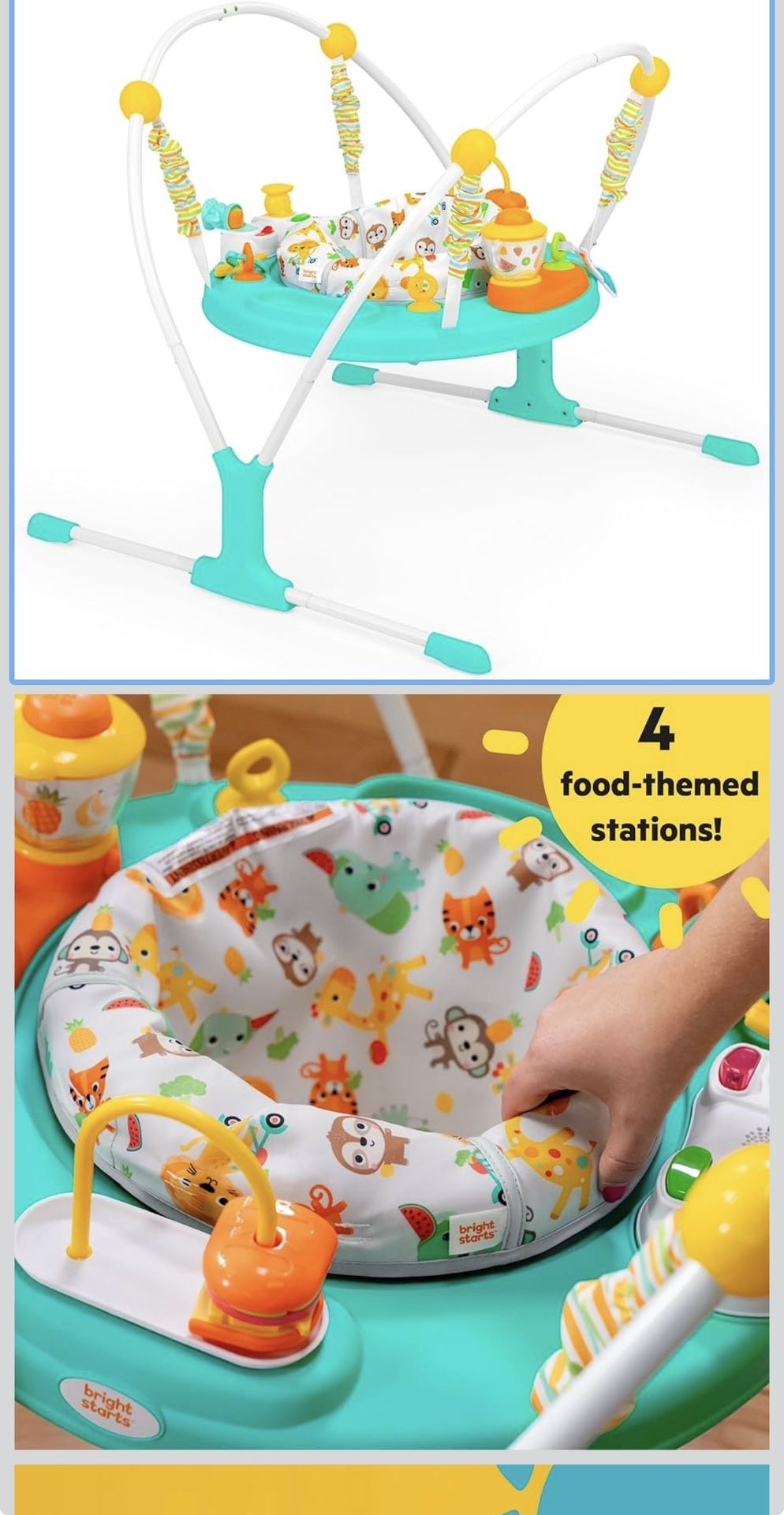 Bright Starts Activity Jumper With Music And Lights