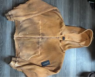 GV Gallery “WAFFLE THERMAL ZIP UP”