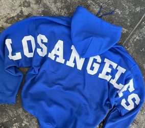 XL Royal Blue Los Angeles Hoodie 