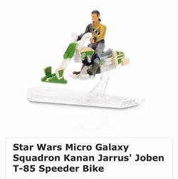 Star Wars Micro Galaxy Squadron Kanan Jarrus Scout Speeder