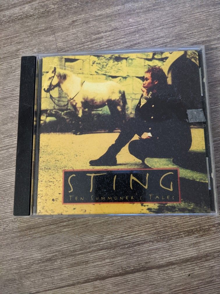 Ten Summoner's Tales by Sting CD & Case