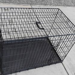 Used Large Folding Dog Crate