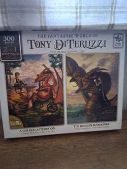 NEW 2 in 1 Puzzle The Fantastic World of Tony Diterlizzi