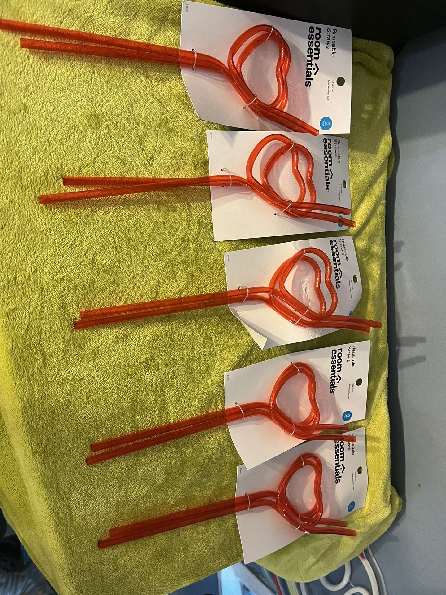 Heart Straws
