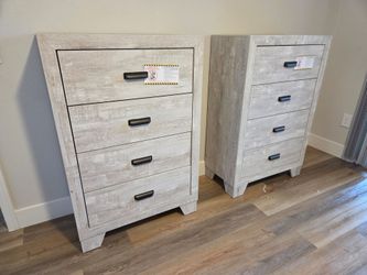 Brand New 4 Drawers Chest Light Grey $199