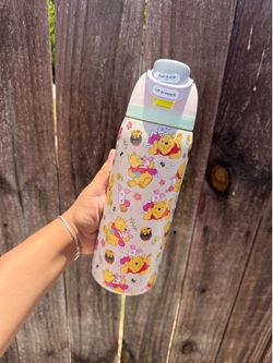 32 oz owala beige Winnie the Pooh