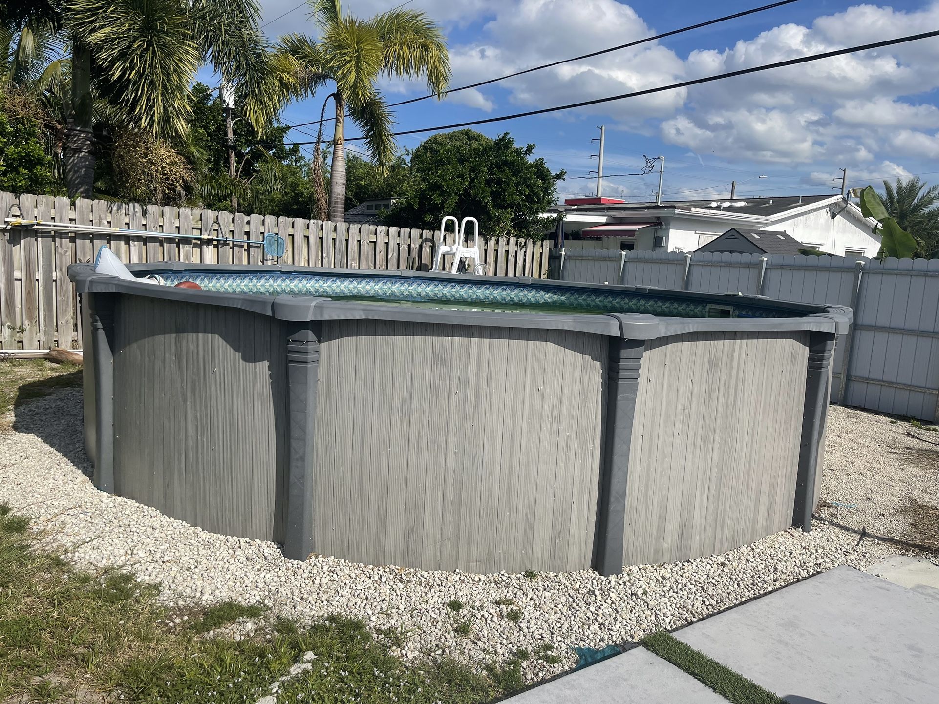 Metal Above Ground Swimming Pool 