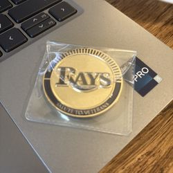 Rays Salute To Veterans Challenge Coin 