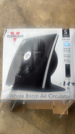 Whole room air circulator