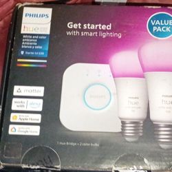 Phillips Smart light bulbs 2ct
