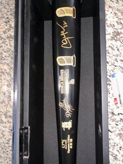 Kershaw Signed Bat