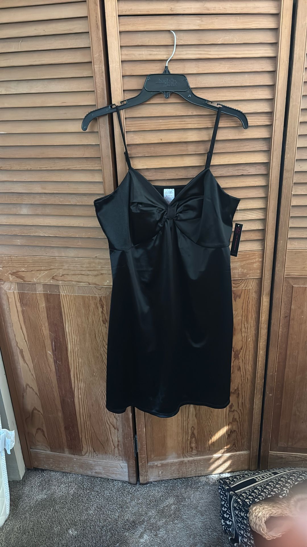 Black Silky Dress