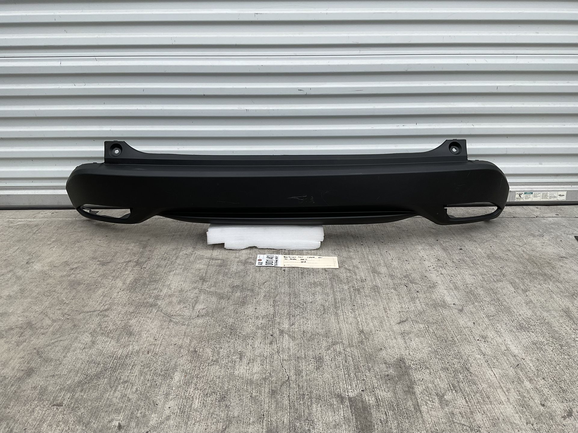 2019 2020 HONDA HRV HR-V REAR BUMPER COVER CAPA