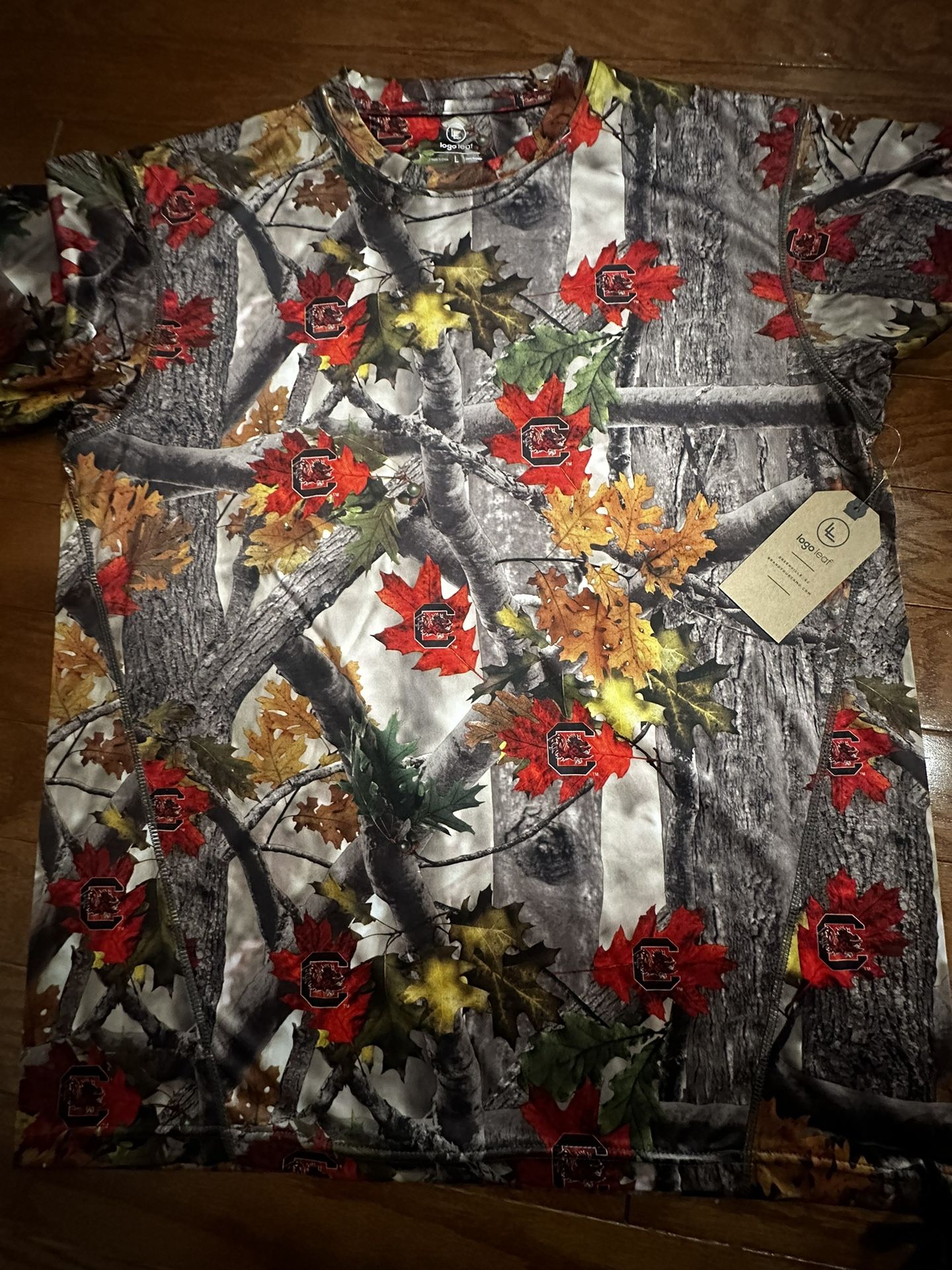 Real Tree Camo Game Cocks Dri Fit Shirts