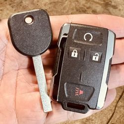 [$120 @ Pomona Indoor Swapmeet] Chevy & GMC Remote & Key Combo Duplicate Copy (Silverado, Colorado, Canyon, & Sierra)
