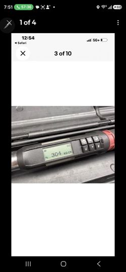 Snap-on 1/2 Digital Torque Wrench ATECH3NQ300B