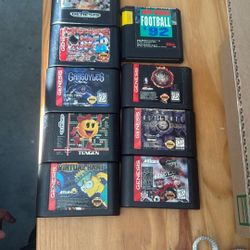 Genesis Games 9- Carts 