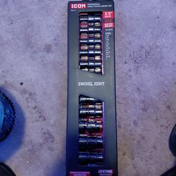 ICON Professional Impact Swivel Socket Set
