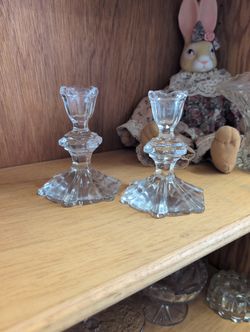 Candle Holders Crystal