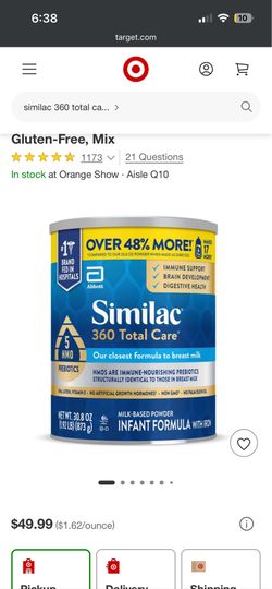 Similac Milk/based Infant Formula