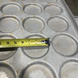 4” hamburger pans