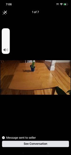 Beautiful Large Oak Wood Table