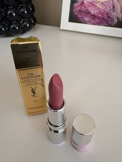 YSL Loveshine Mini Lipstick 201 Rosewood Blush – New