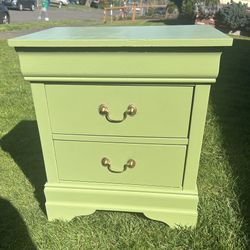 Green Nightstand 