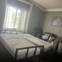 Trundle Bed Black Frame  